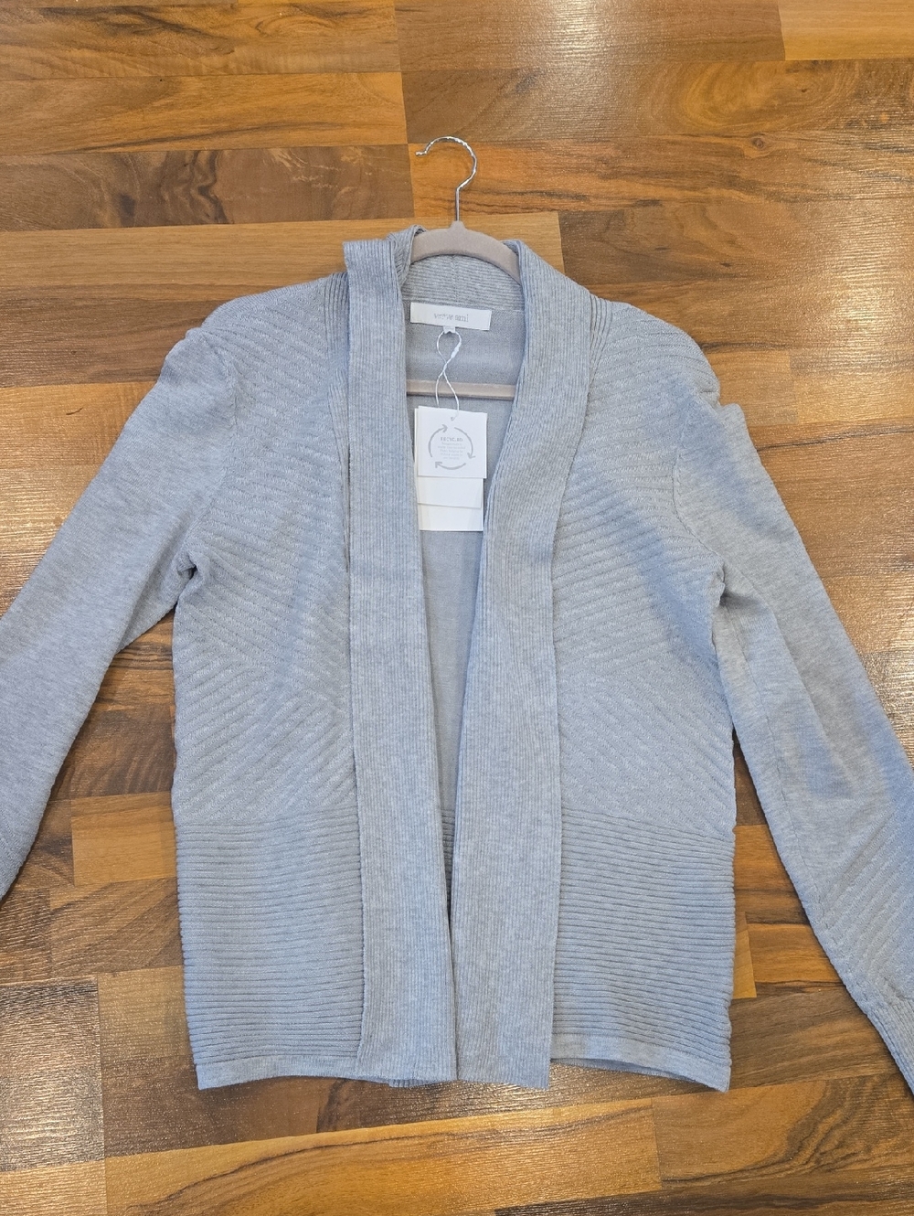 NWT Verve Ami Gray Cardigan